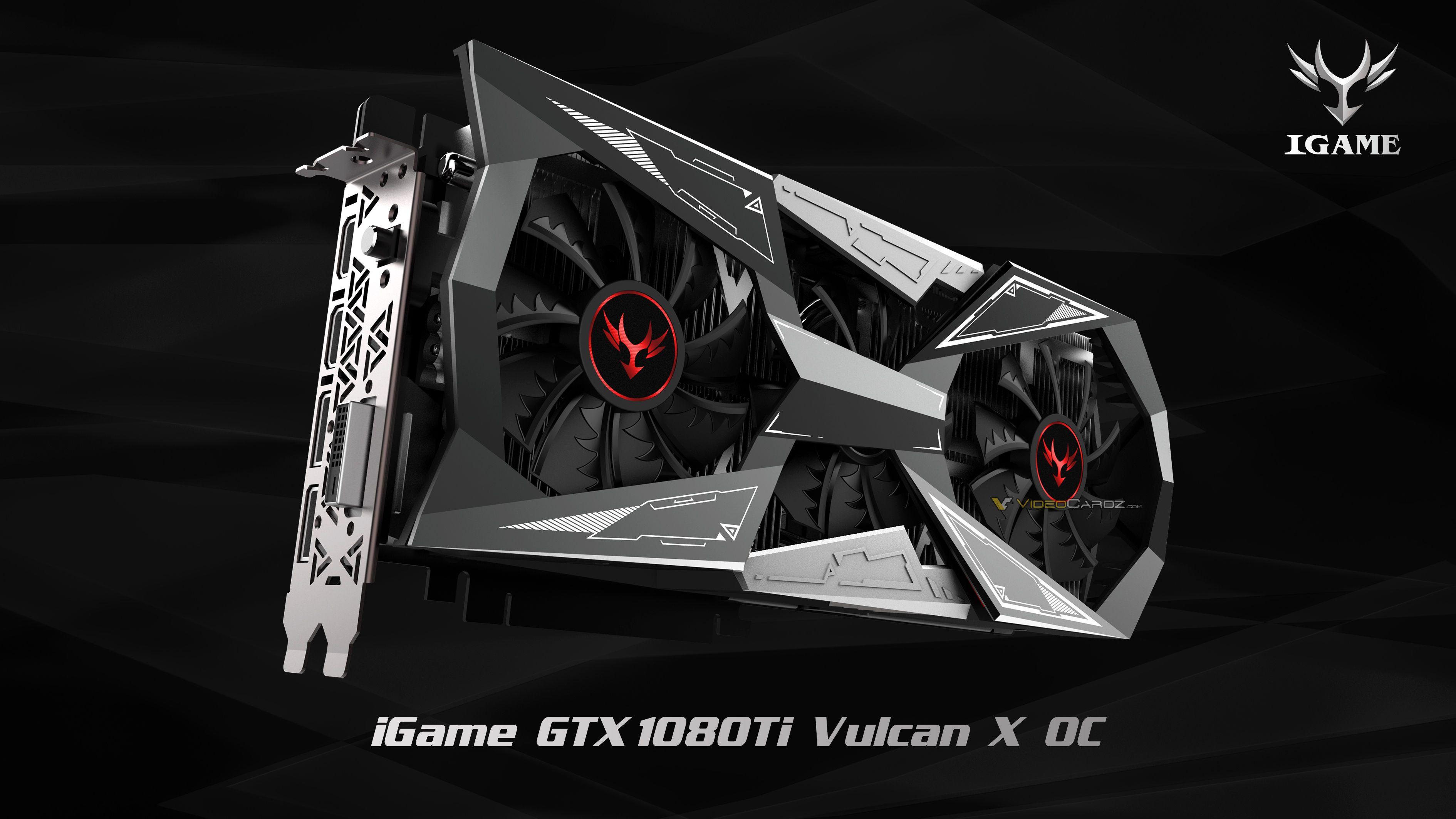 Colorful iGame Logo - COLORFUL iGame GTX 1080 Ti Vulcan X OC detailed