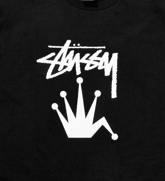 Stussy Crown Logo - Stussy Stock Crown T Shirt