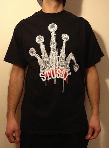 Stussy Crown Logo - Stussy Crown T Shirt