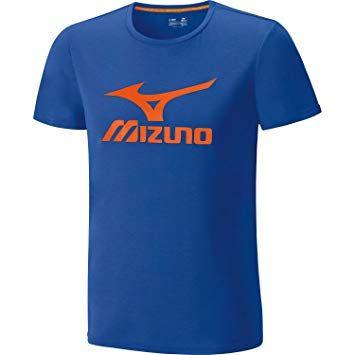 Mizuno Logo - Mizuno Men's Big Logo T-Shirt, Navy Blue/Nautical Blue, 2X-Large ...