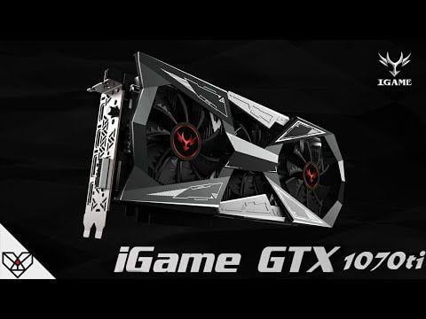 Colorful iGame Logo - Colorful iGame GeForce GTX 1070 Ti Vulcan X Graphics Card - YouTube