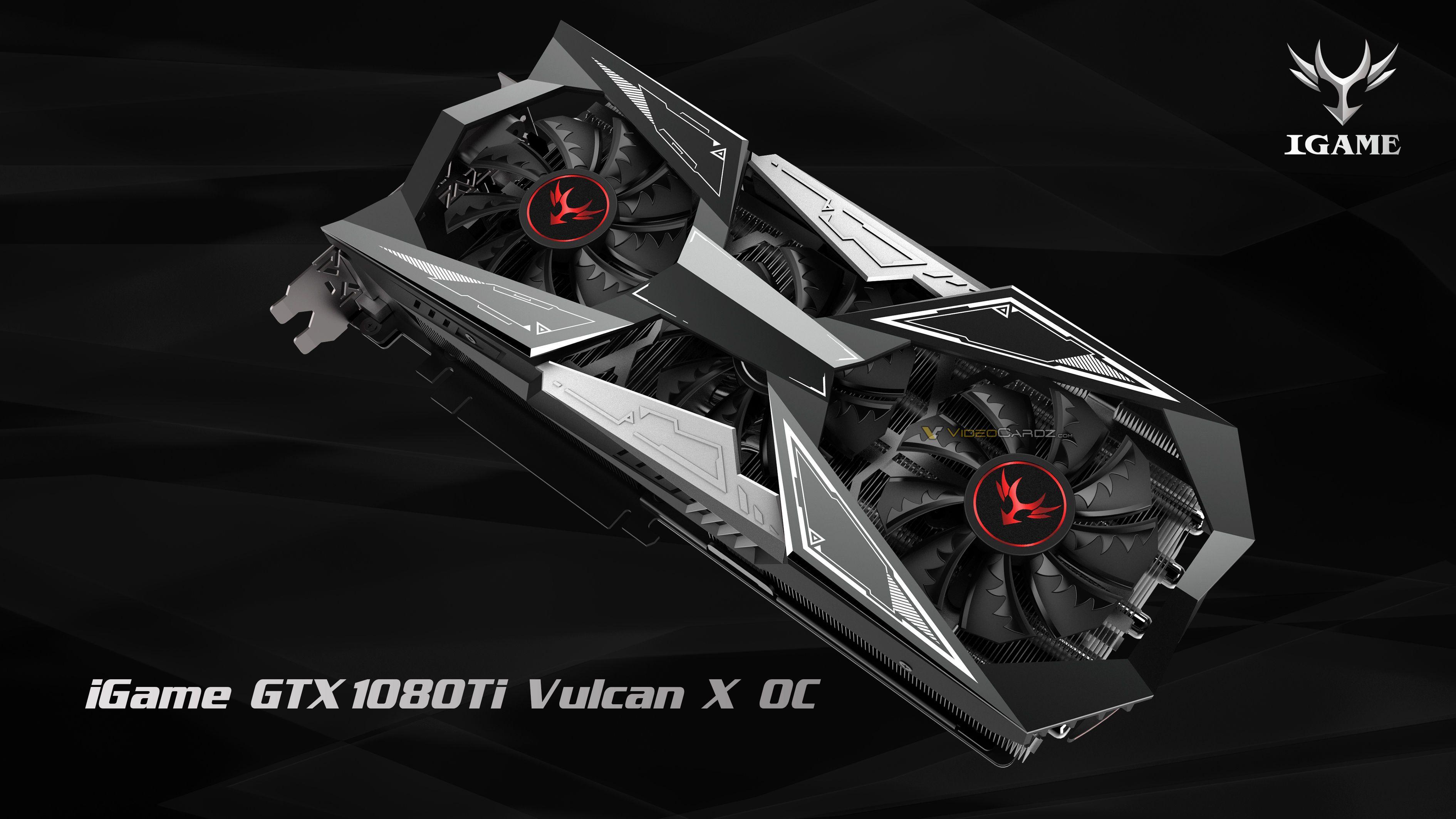 Colorful iGame Logo - Colorful's Powerful iGame GeForce GTX 1080 Ti Vulkan X OC Pictured