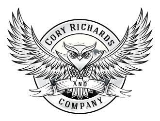 Owl Wings Logo - Our logo is an owl with its wings spread. our company name Cory ...