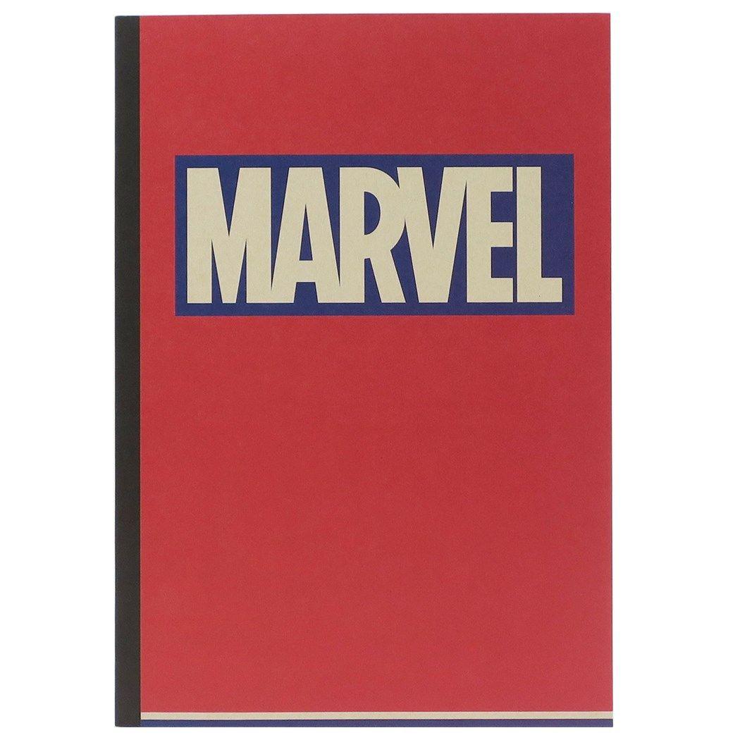 Fancy Red Logo - MARVEL Side Ruled Line Notebook B5 Learning Notebook Red Logo Ma Bell Sun Star Stationary Gift Miscellaneous Goods Office Supplies Fancy Goods Mail