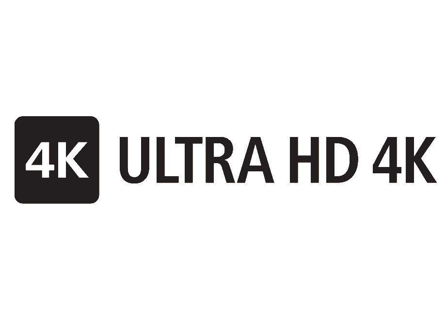 4K-resolution Black and White Logo - Ultra HD (4K)