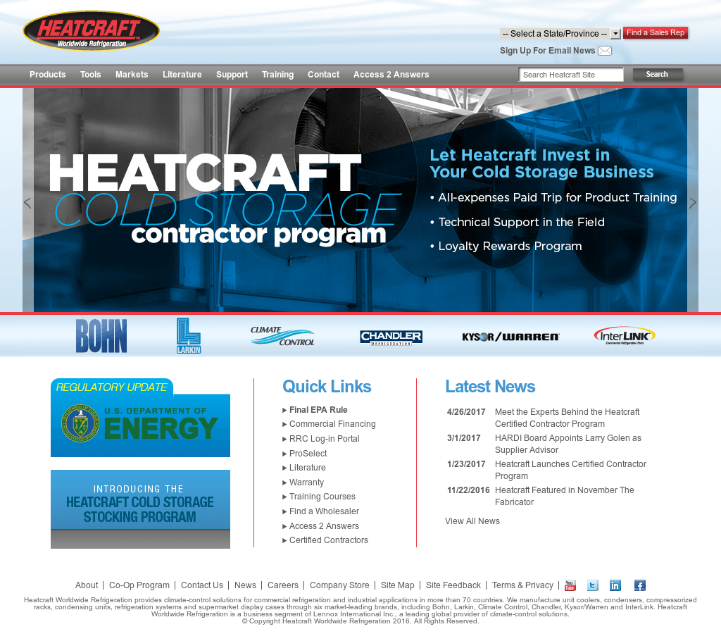 Heatcraft Logo - Heatcraft Worldwide Refrigeration Competitors, Revenue and Employees