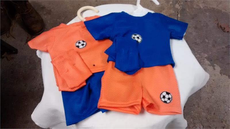 Blue and Orange Store Logo - Blue and Orange soccer uniform