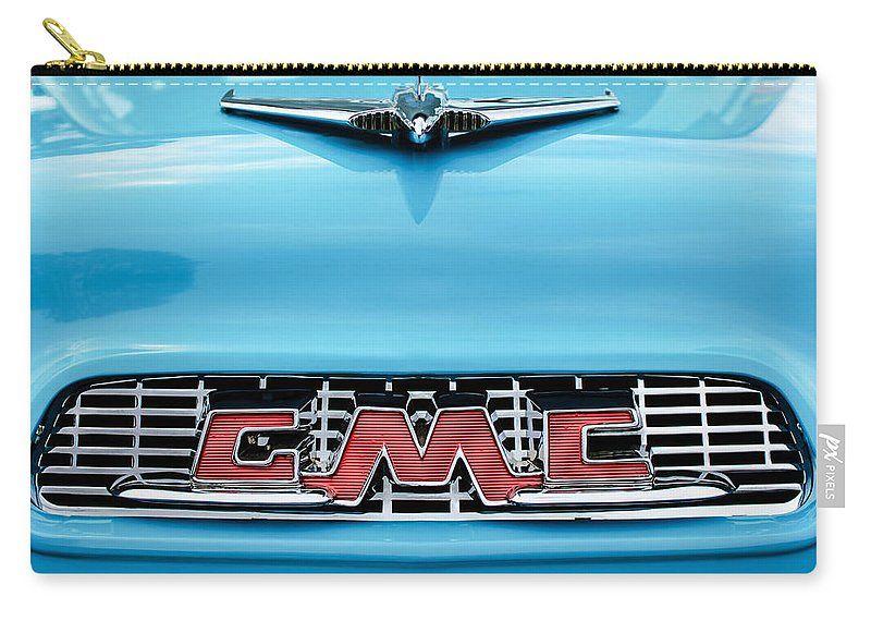 Turquoise GMC Logo - Gmc 100 Deluxe Edition Pickup Truck Hood Ornament