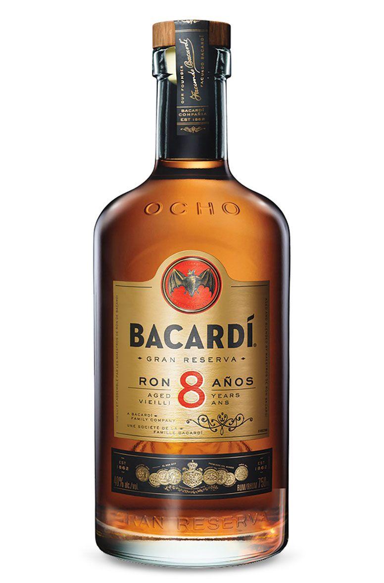 Bacardi 8 Logo - Bacardi 8 Year Old Rum