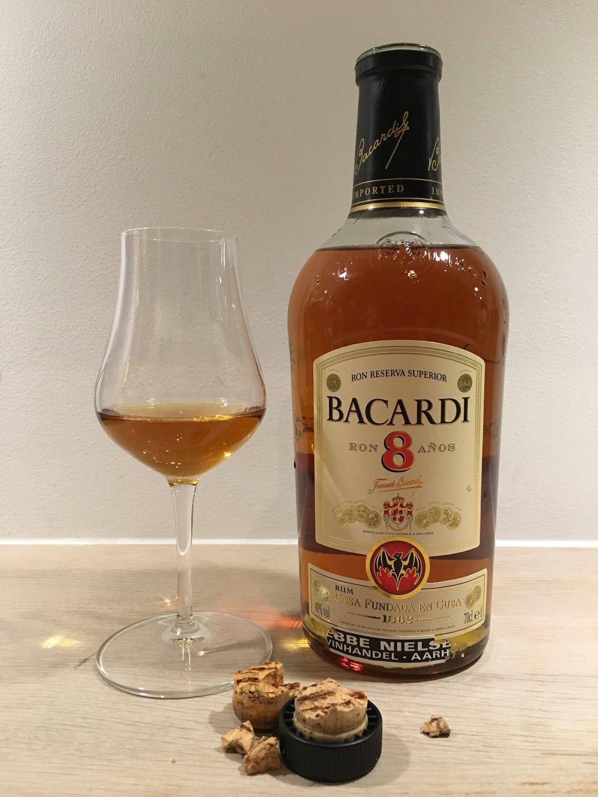 Bacardi 8 Logo - Bacardi 8 Year Old Rum