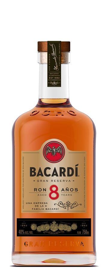 Bacardi 8 Logo - Bacardi 8 Anos