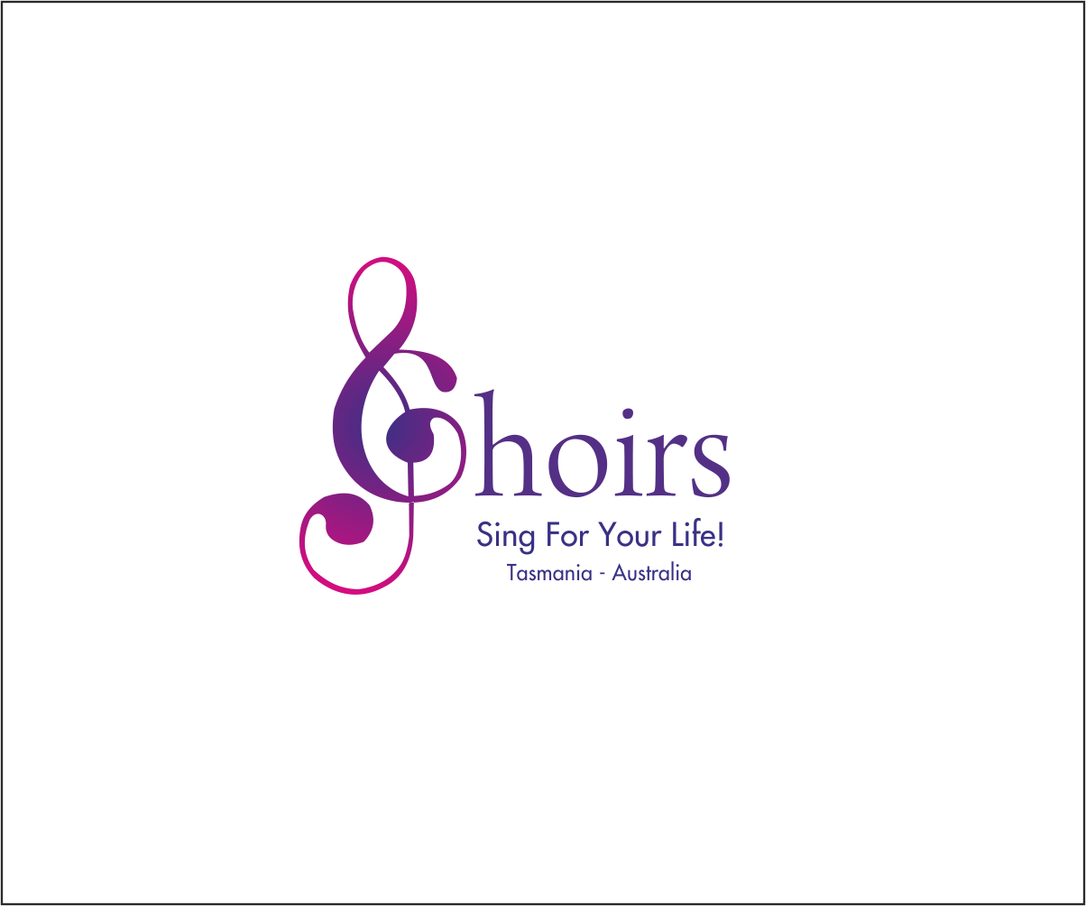 Sing Logo - Bold, Playful, Clothing Logo Design for Sing For Your Life! Choir by ...