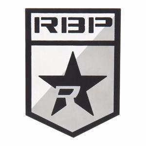 Steel Shield Logo - RBP Rolling Big Power 2 Piece Badge Emblem Set Stainless Steel ...