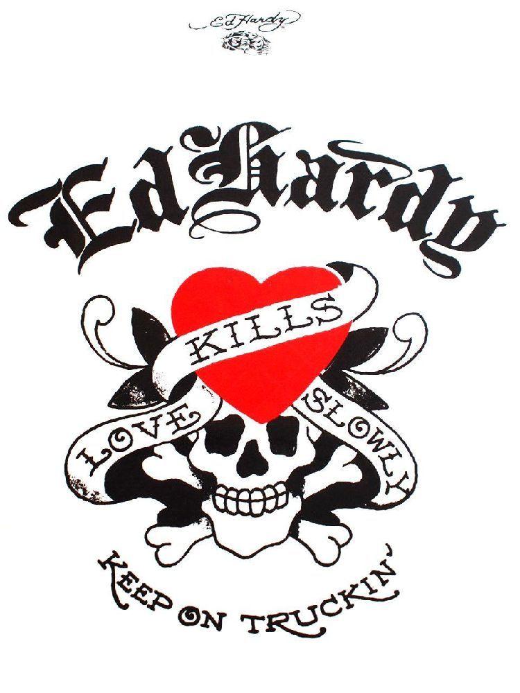 Ed Hardy Logo - auc-crosschop: No shipping Ed Hardy ED HARDY Ed Hardy license ...