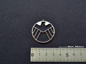 Steel Shield Logo - Avengers Necklace stainless steel Shield Pendant merch logo symbol ...