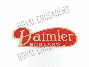 New Daimler Logo - NEW DAIMLER RED EMBLEM | eBay