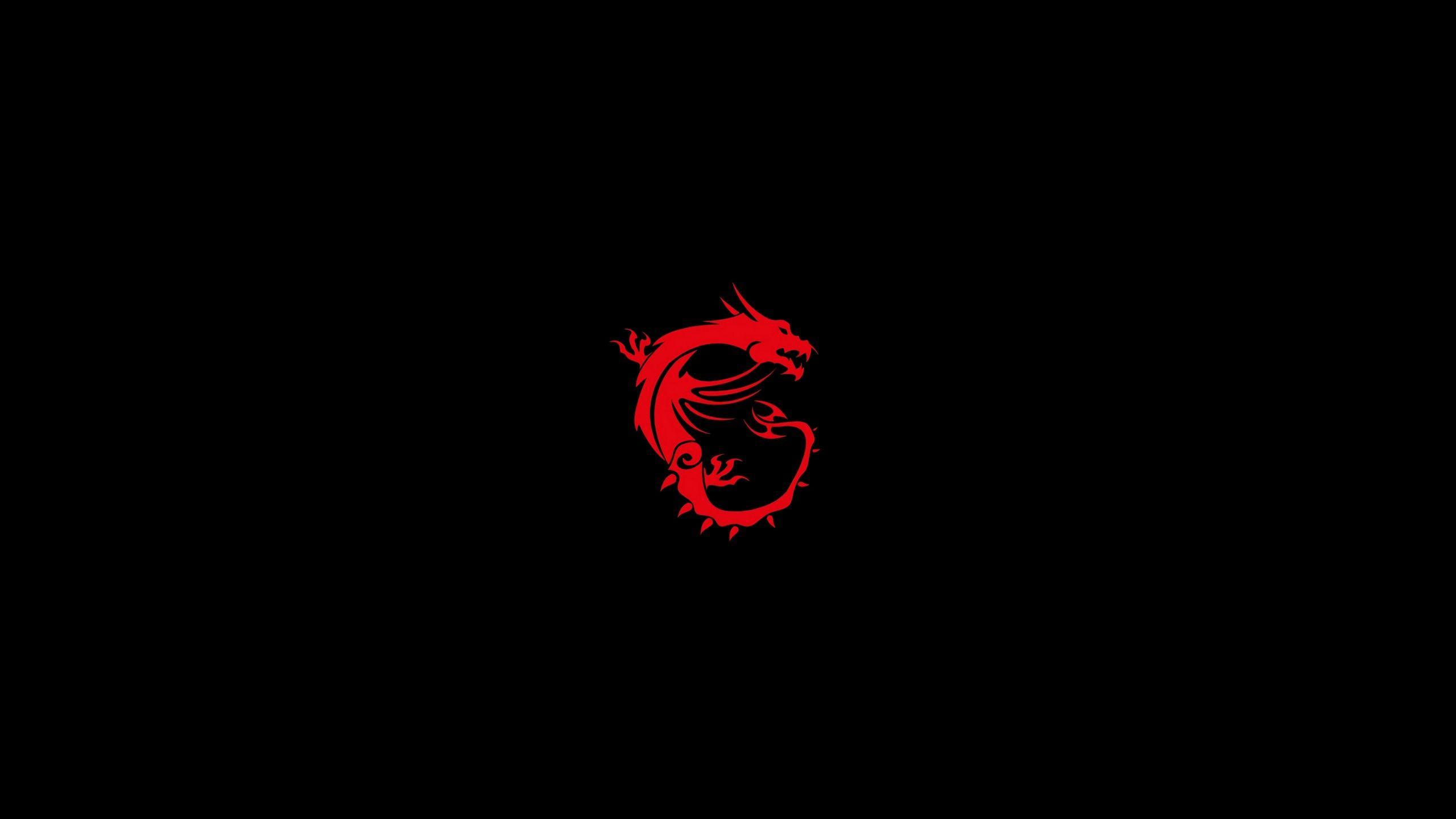 Black and Red Dragon Logo - Msi Dragon Logo, HD Computer, 4k Wallpaper, Image, Background