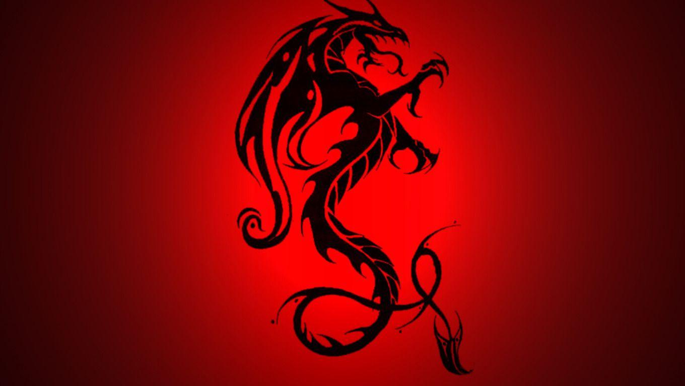 Black and Red Dragon Logo - Black Red Dragon HD Photo 05961