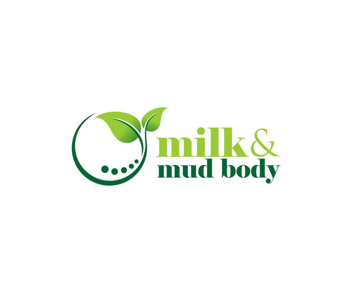 Body Care Logo - Feminine, Elegant, Skin Care Product Logo Design for milk and mud ...