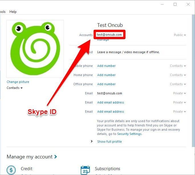 Skype Email Logo - How do I make sure that my Skype ID is discoverable? – Oncub Support