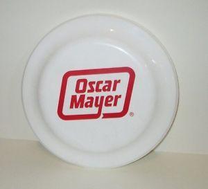 Vintage Oscar Mayer Logo - VINTAGE OSCAR MAYER HOT DOGS & MEAT COMPANY PROMO FRISBEE FLYER DISC ...