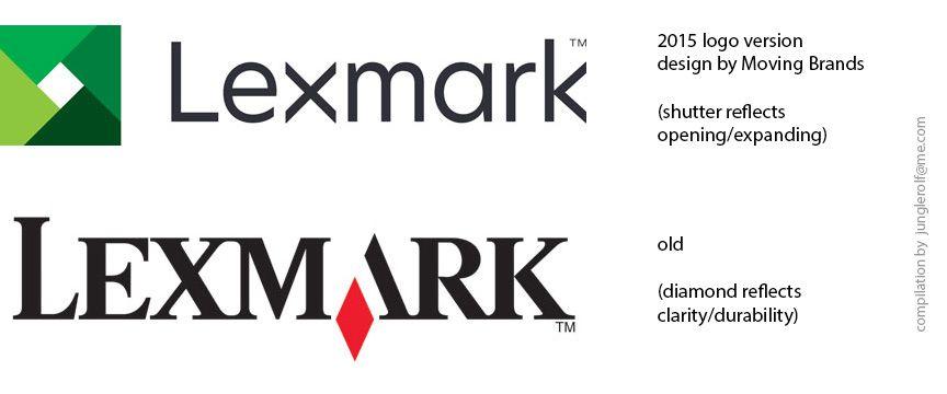 New Lexmark Logo - Logo Evolution 2015: before & after ••LEXMARK•• logo new design by ...