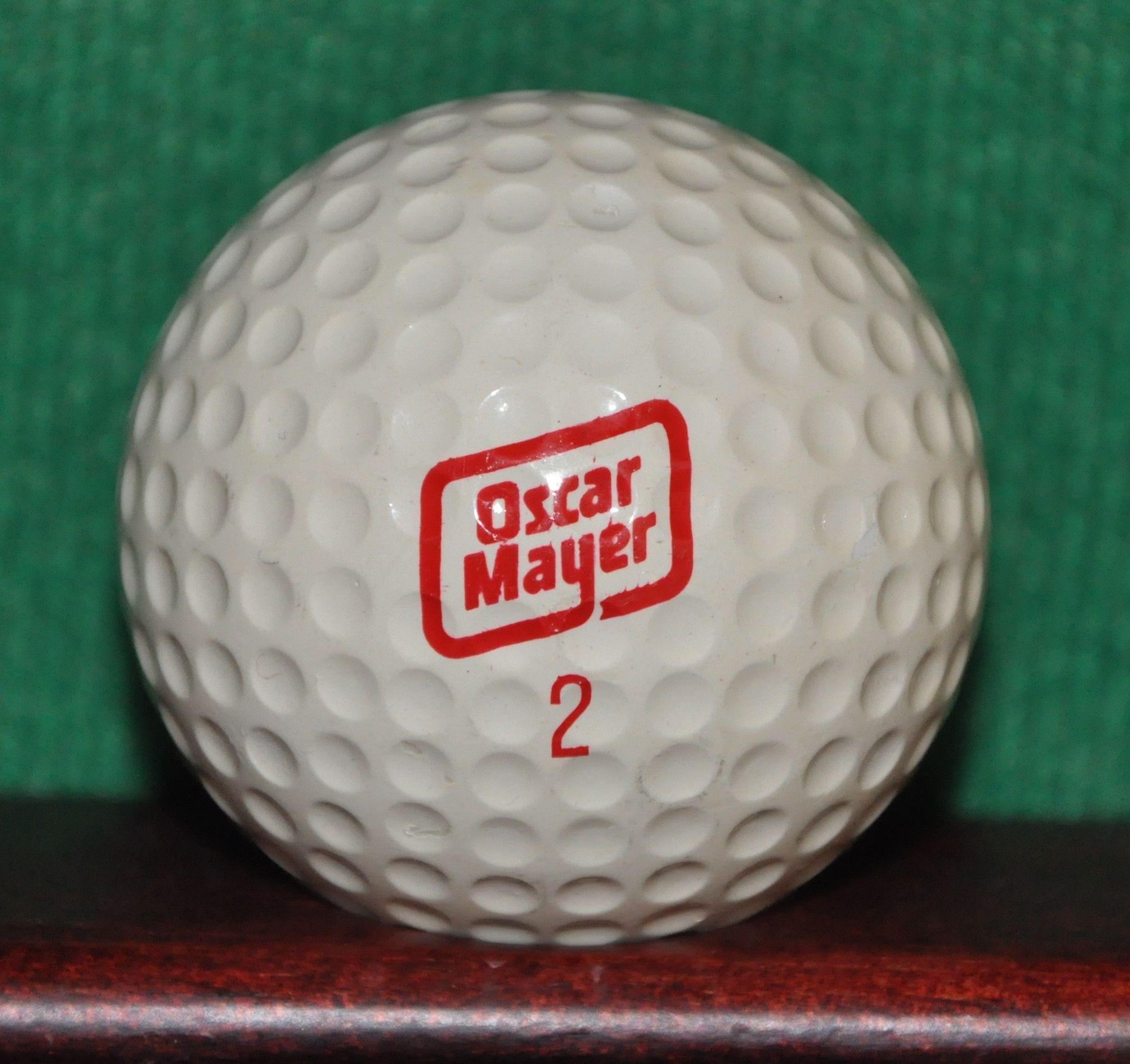 Vintage Oscar Mayer Logo - Vintage Oscar Mayer Meats Logo Golf Ball | GOLF BALLS | Pinterest | Golf