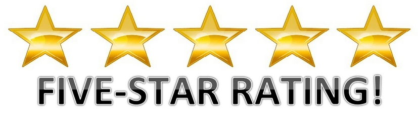 5 Star Review Logo - 5 star rating - Steering Through It