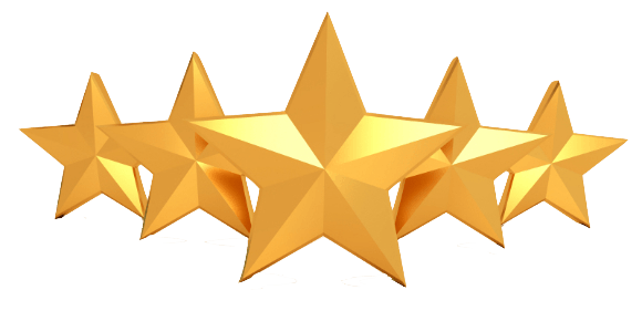 5 Star Review Logo - Villa Louise 5 Star Review Logo