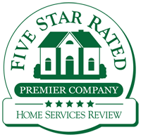 5 Star Review Logo - Five Star Rated - Home Services Review - Logo Usage