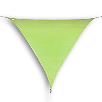 Triangle with Green M Logo - hanSe Brand Sun Sail Triangle 3,6x3,6x3,6 m Lime Green: Amazon.co.uk ...