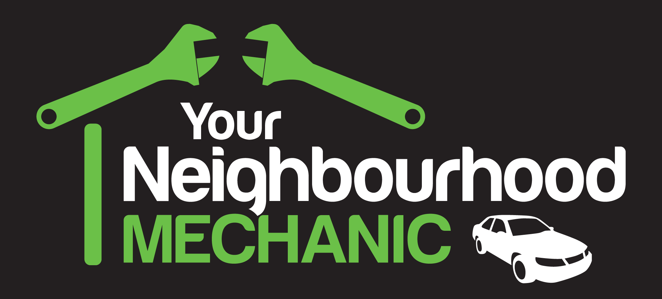 Automobile Mechanic Logo - Car Repair. Auto Mechanic. Your Neighbourhood Mechanic