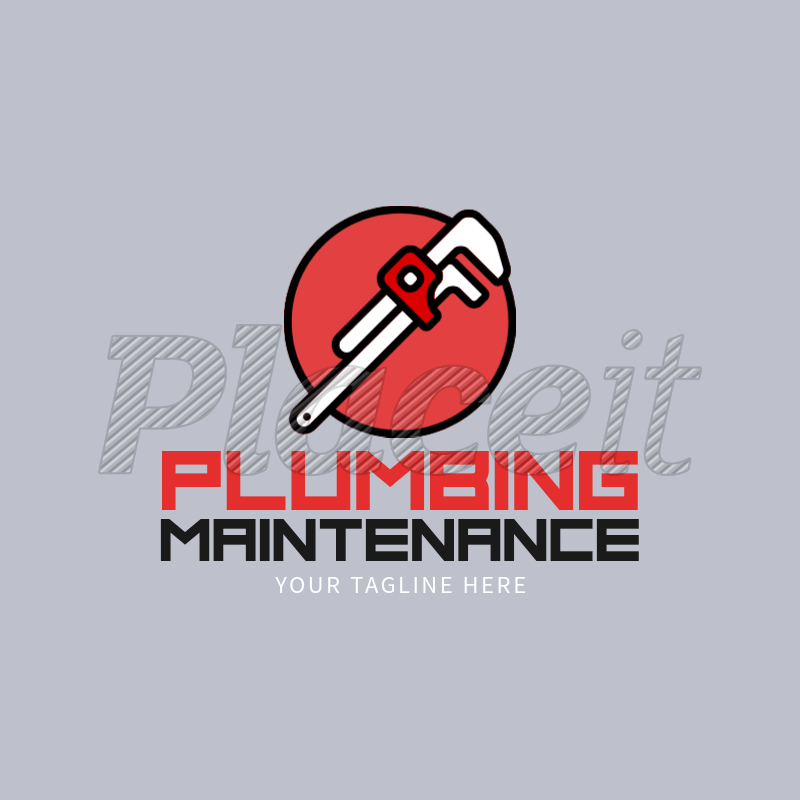 Wrench Logo - Placeit - Plumbing Logo Maker with Wrench Icon