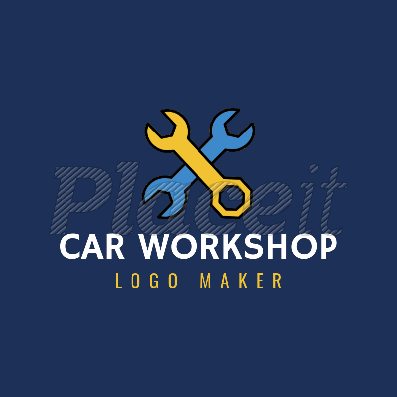 Wrench Logo - Placeit - Car Workshop Logo Maker with Wrench Clipart