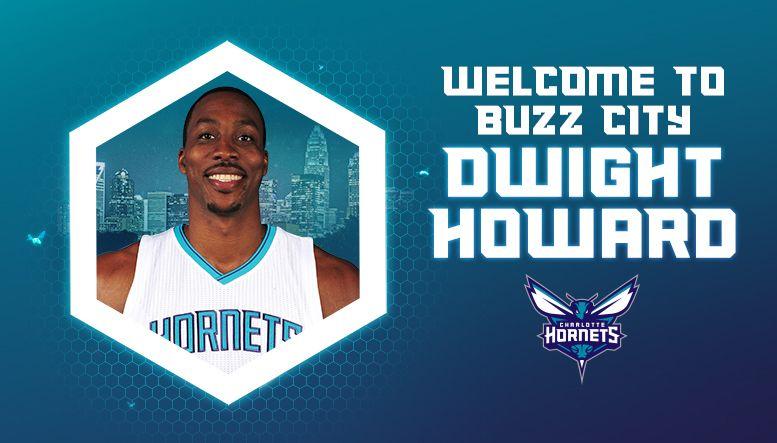 Dwight Howard Logo - Hornets Acquire 8-Time NBA All-Star Howard from Hawks | Charlotte ...