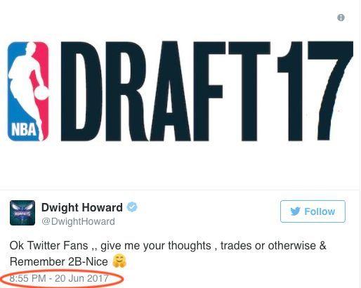 Dwight Howard Logo - Dwight Howard Getting Traded Literally 5 Minutes After He Started A ...