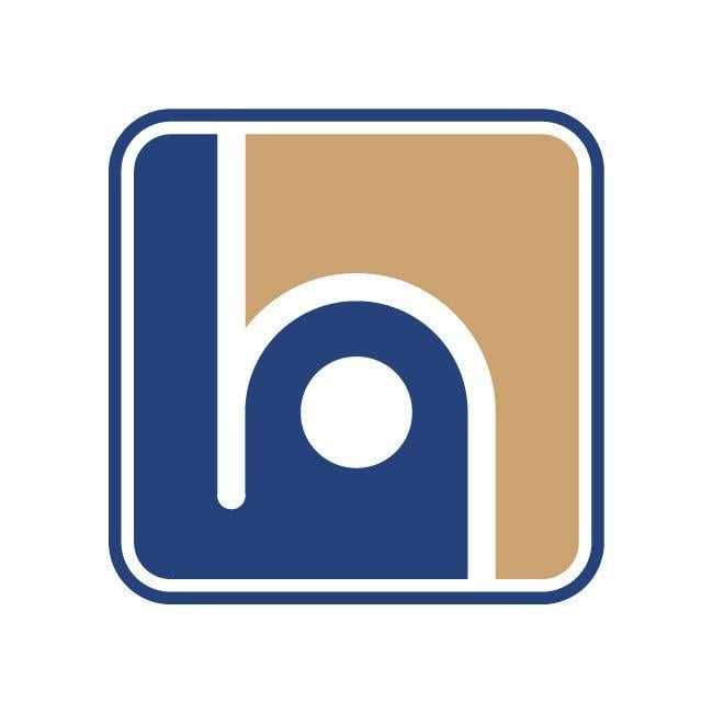 Blue H Logo - Stylized 