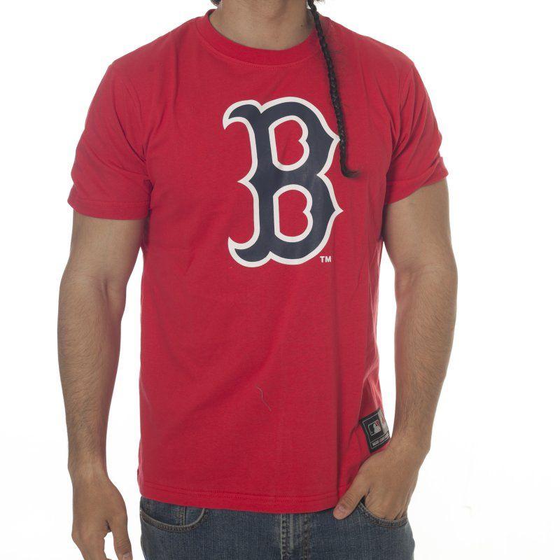 Majestic Clothing Logo - Majestic T-shirt: Frittle Logo Tee Boston Red Sox RD | Buy Online ...