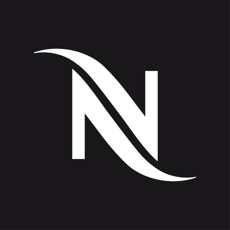 N Logo - Black n Logos