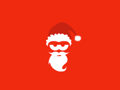 Santa Logo - Nervous Santa by Alexander Wende | Dribbble | Dribbble