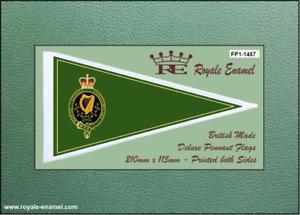 ROYALE ANTENNA PENNANT FLAG ROYAL ULSTER CONSTABULARY GREEN FP1.1457 