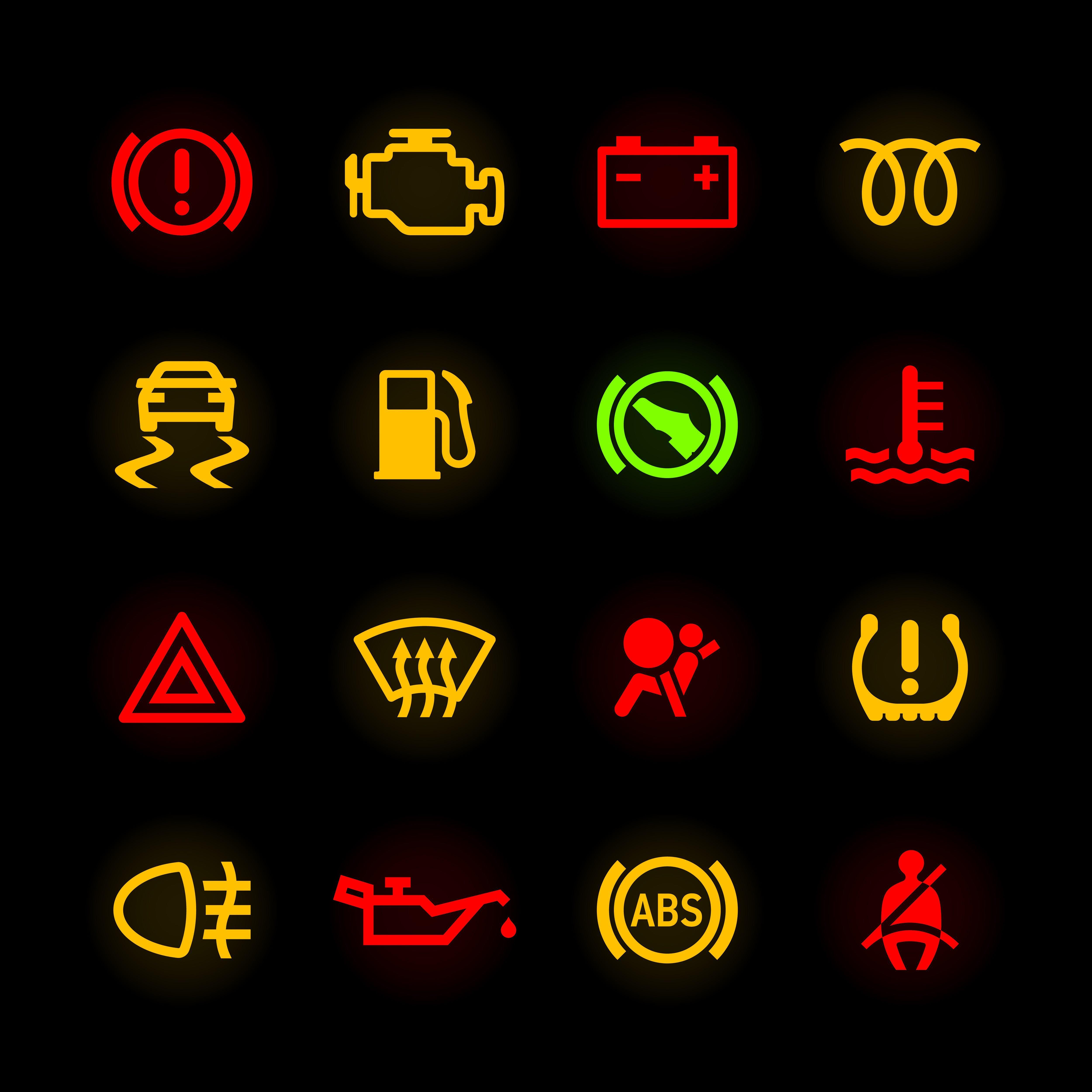 Blue Red Green Swerve Lines Logo - Ram 1500 Dashboard Symbols | New Holland PA