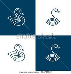 Swann Logo - 13 Best swann images | Swan logo, Logo inspiration, Logo design