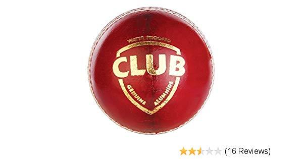 Red Ball with Logo - Buy SG Club Leather Cricket Ball, Pack of 2 (Red) Online at Low