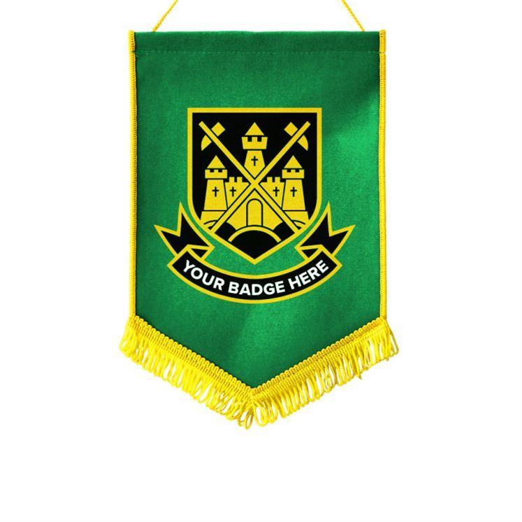 Green Pennant Logo - Football Pennants|Direct Soccer