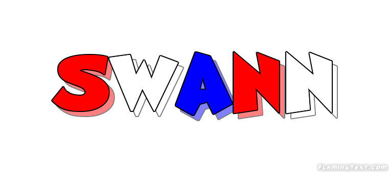 Swann Logo - United States of America Logo | Free Logo Design Tool from Flaming Text