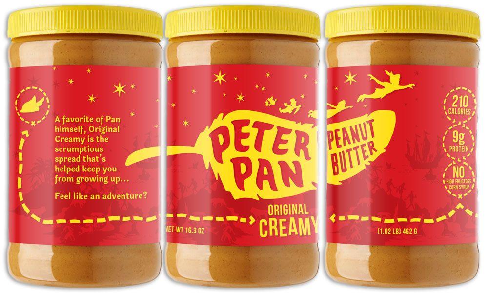 Peter Pan Peanut Butter Logo - Peter Pan Peanut Butter (Student Project) on Packaging of the World