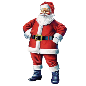 Santa Logo - Laughing Santa Clause - Fun Occasions - Add a free stampette logo to ...
