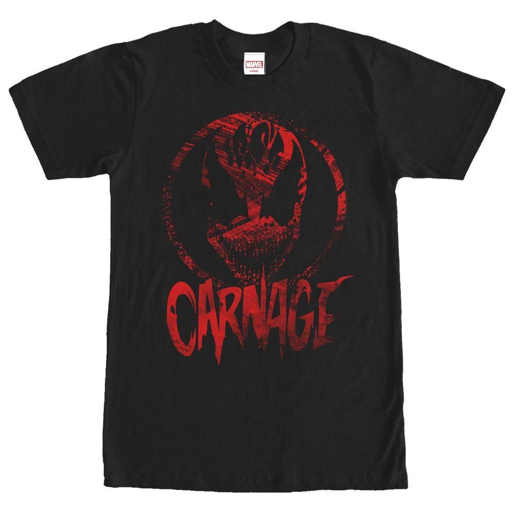 Carnage Logo - Marvel Men's - Carnage Logo T Shirt