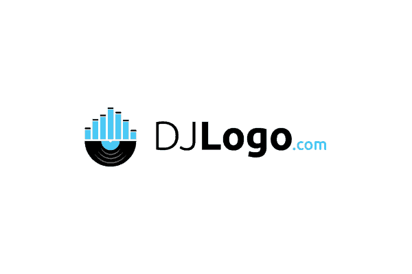 DJ Brand Logo - DJ Logo Design Template. Music Producer Logos